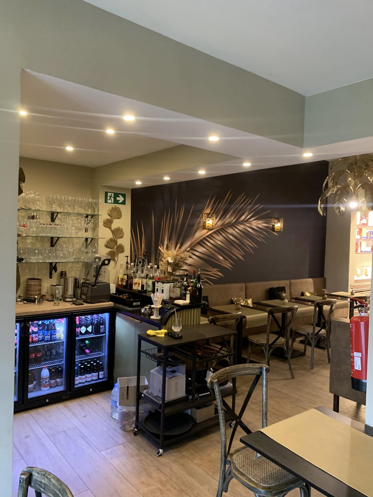 Interieur van Gelathé in Rijkevorsel