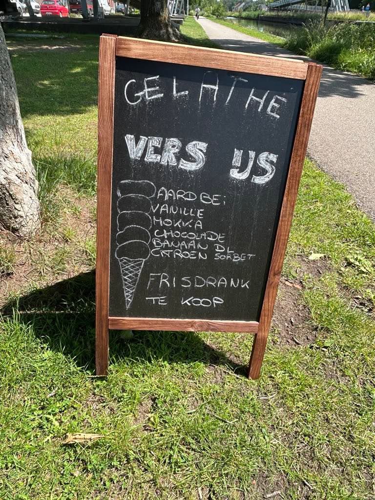 Vers ijs van Gelathé