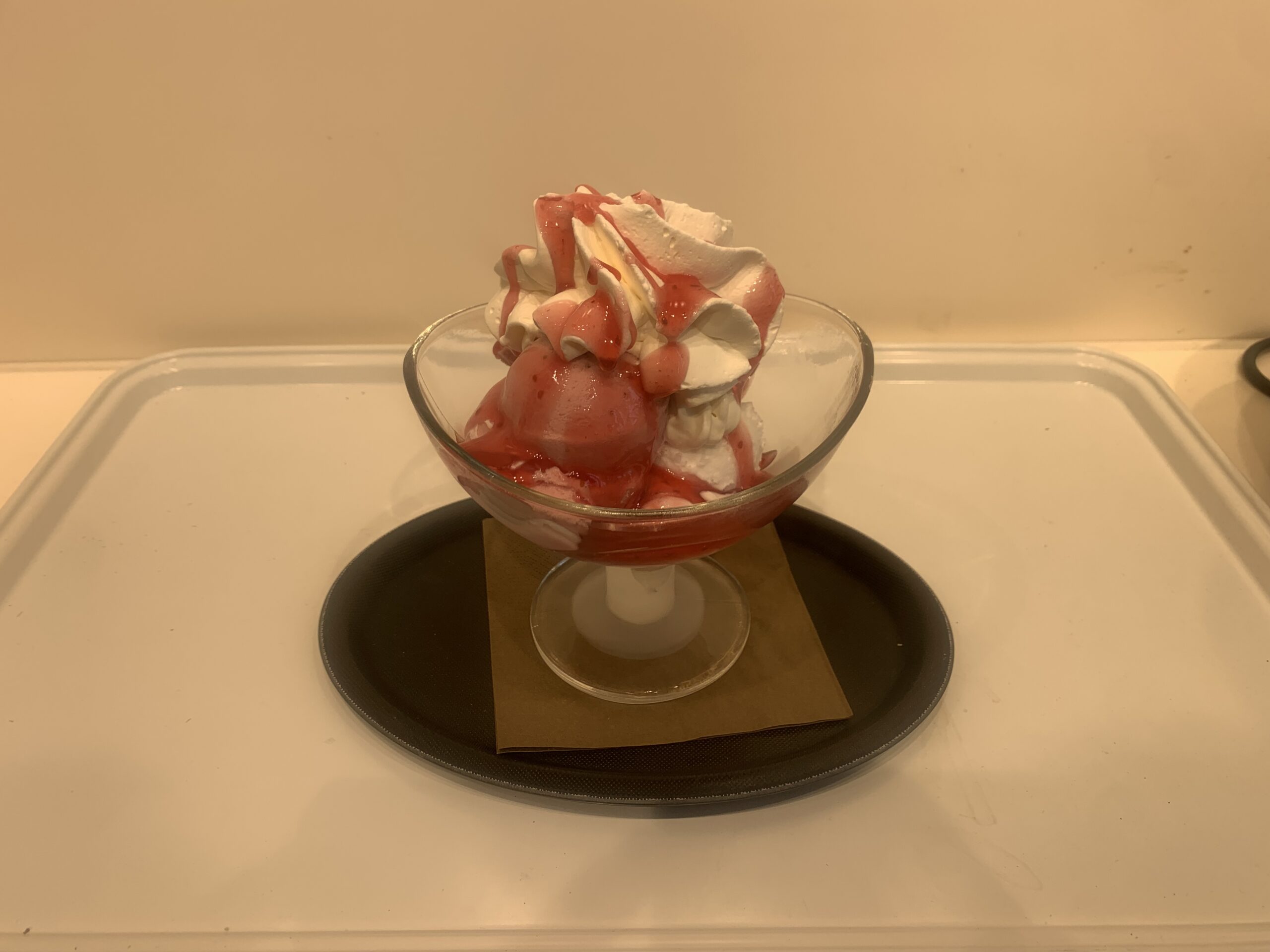 Desserts bij Gelathé, ijssalon nabij Brecht en Sint-Lenaarts